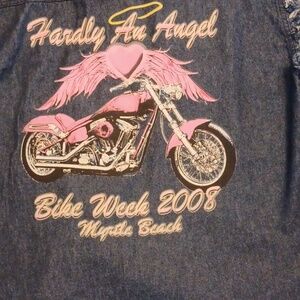 Bike Week myrtle beach 2008 women's size medium Jon Lauren